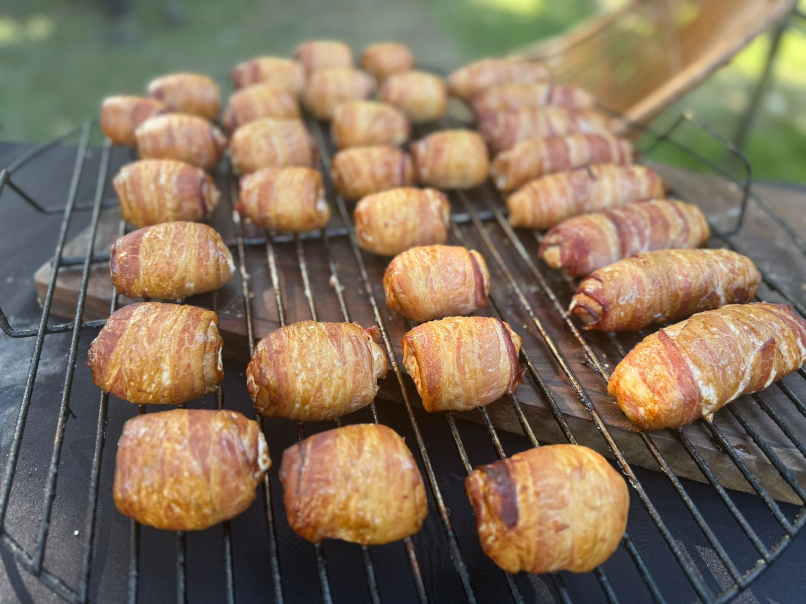 Provoleta en la parrilla
